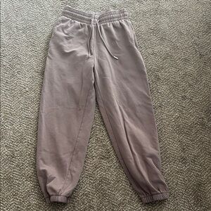 Cozy Mauve Jogger Pants